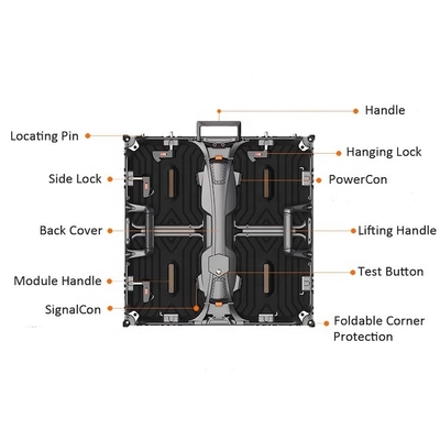 Mua P3.91mm Stage Rental LED Display Screen Die Casting Aluminium online manufacture