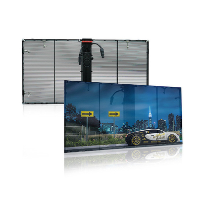 Mua Màn hình LED trong suốt ngoài trời 1000x1000mm bên ngoài rèm DIP346 online manufacture